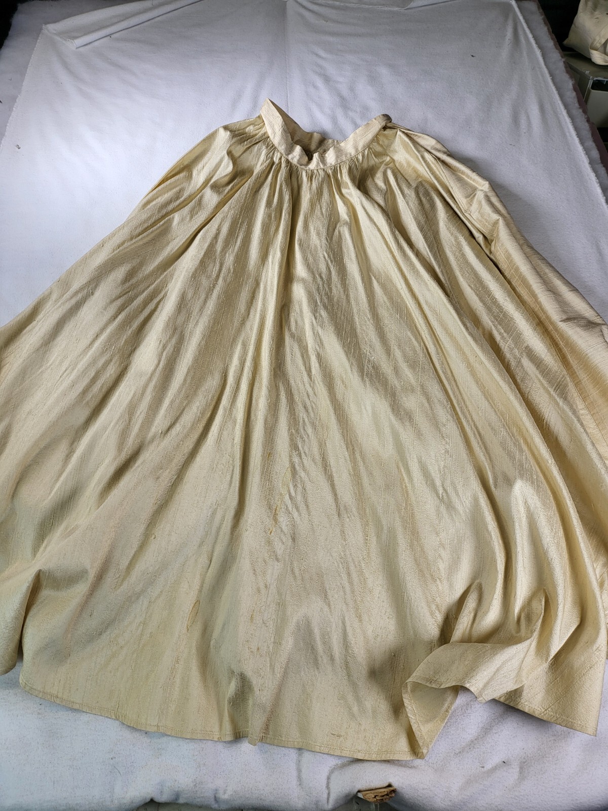 VTG Bonnie Strauss Corset Top and Silk Skirt floral Renaissance Theater Fairy