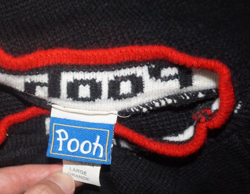 VTG 1990s Disney Winnie The Pooh Tigger Sweater Sz L Made in USA