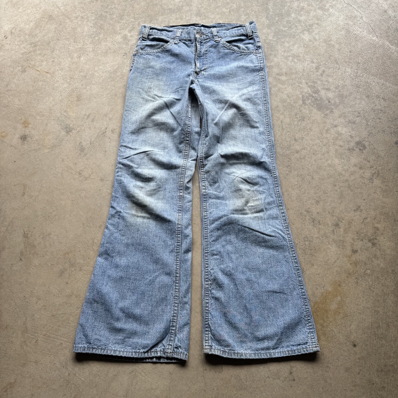 1970s Levi’s Orange Tab 73646 Flare Jeans 28×30