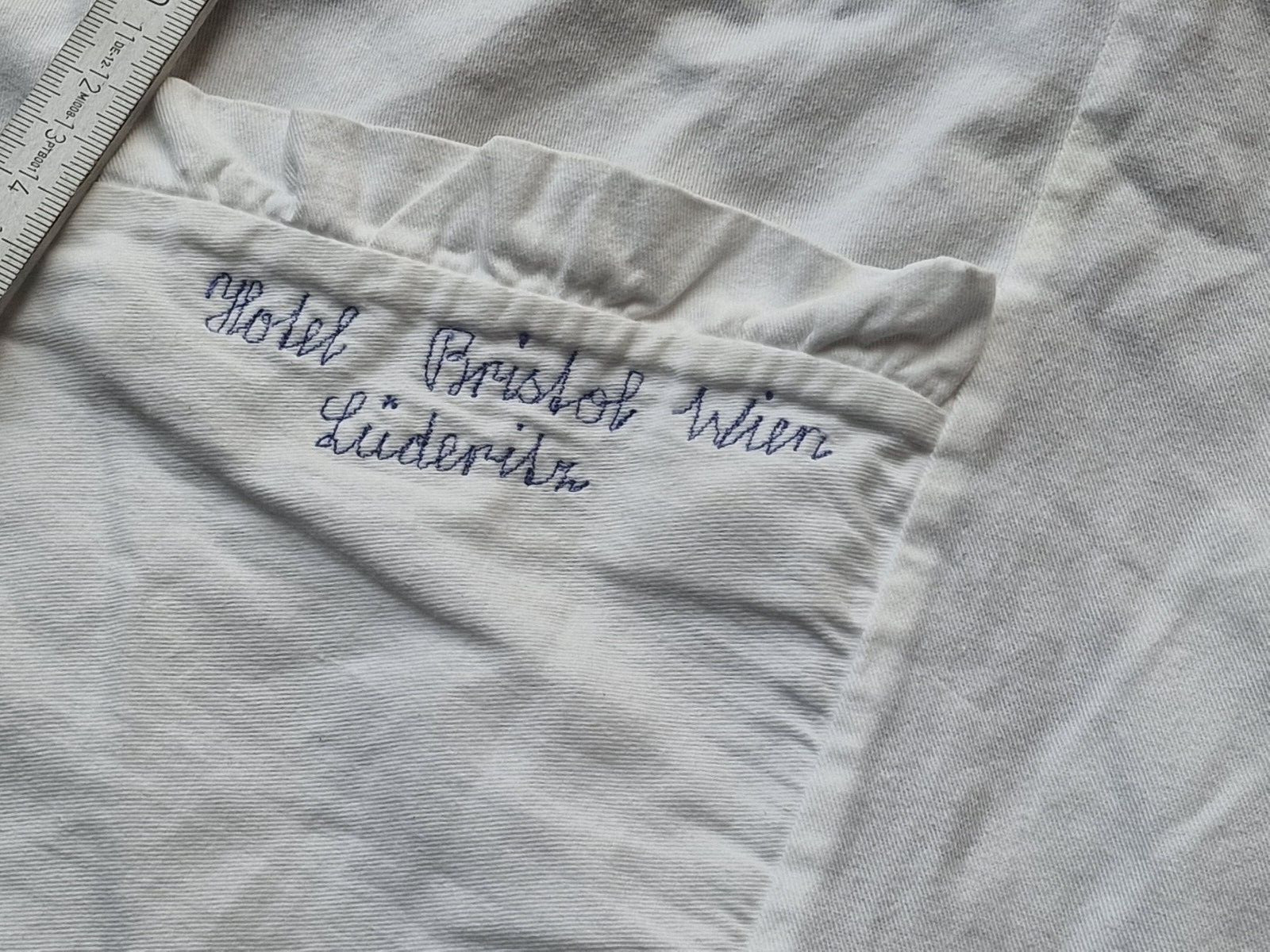 Apron maid vintage 1950s hotel Bristol Vienna maid Lüderitz