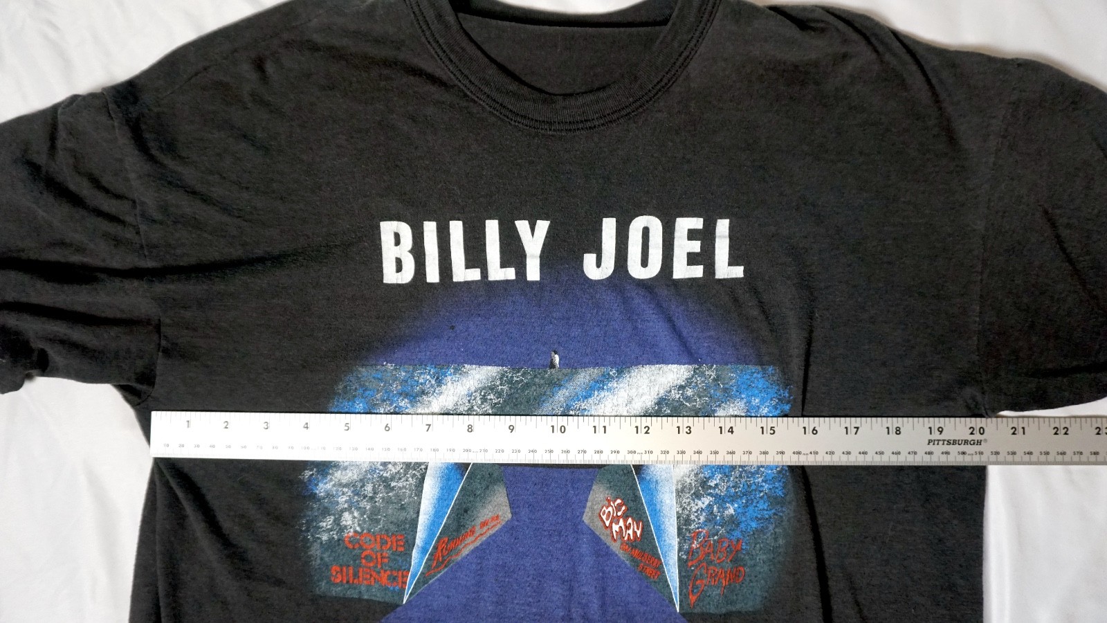 Vintage Billy Joel The Bridge Tour 1986-1987 Concert T-Shirt Size – Large