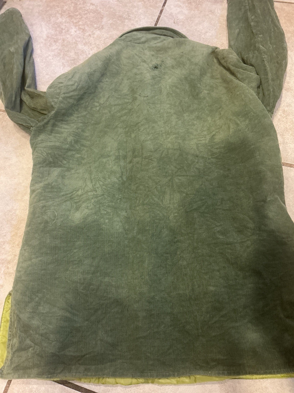 Vintage Sir James Women’s Green Corduroy Jacket Chore S/m 50s 60s