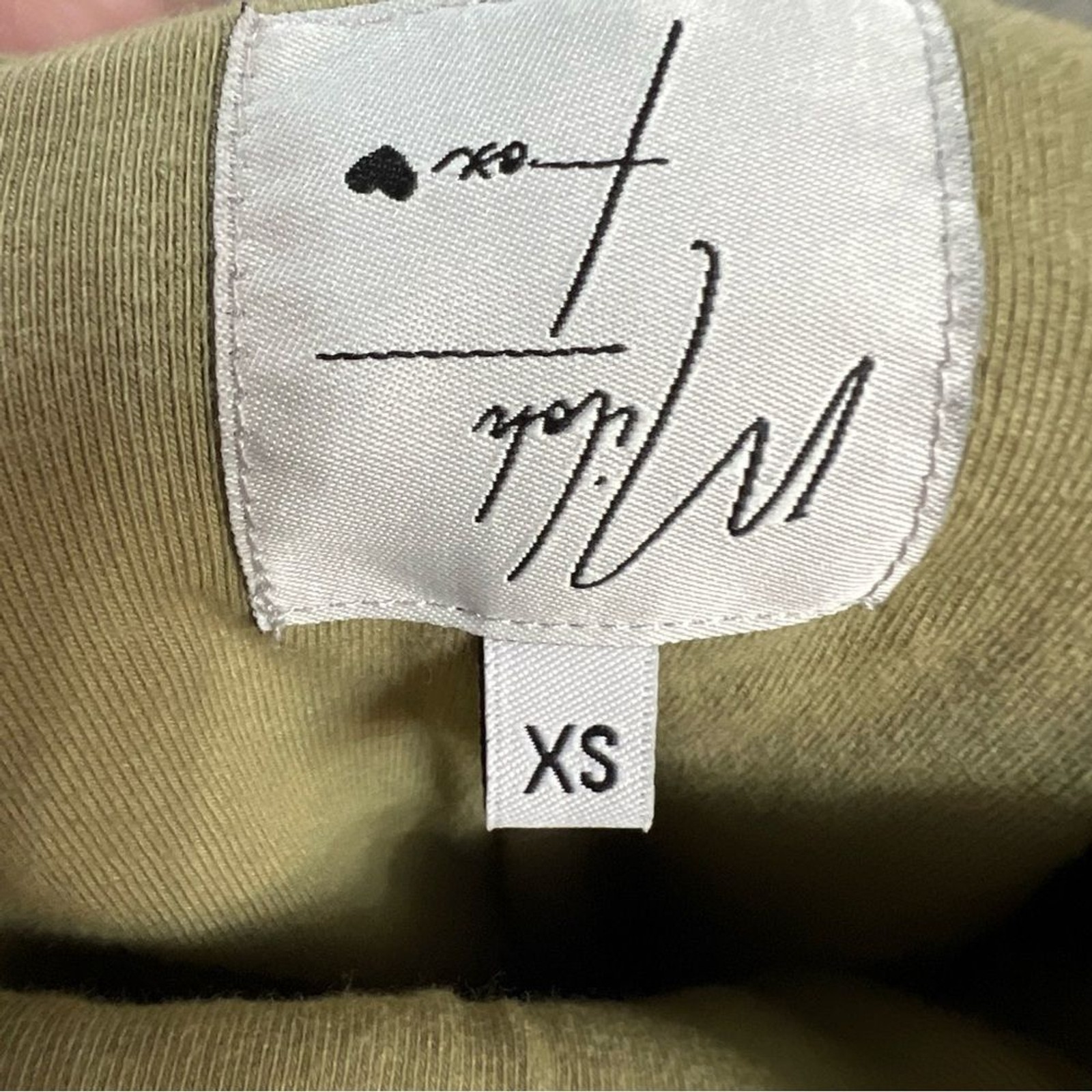 Miloh Fox Sage Green Bell Jumper Flared Jumpsuit XS NWT