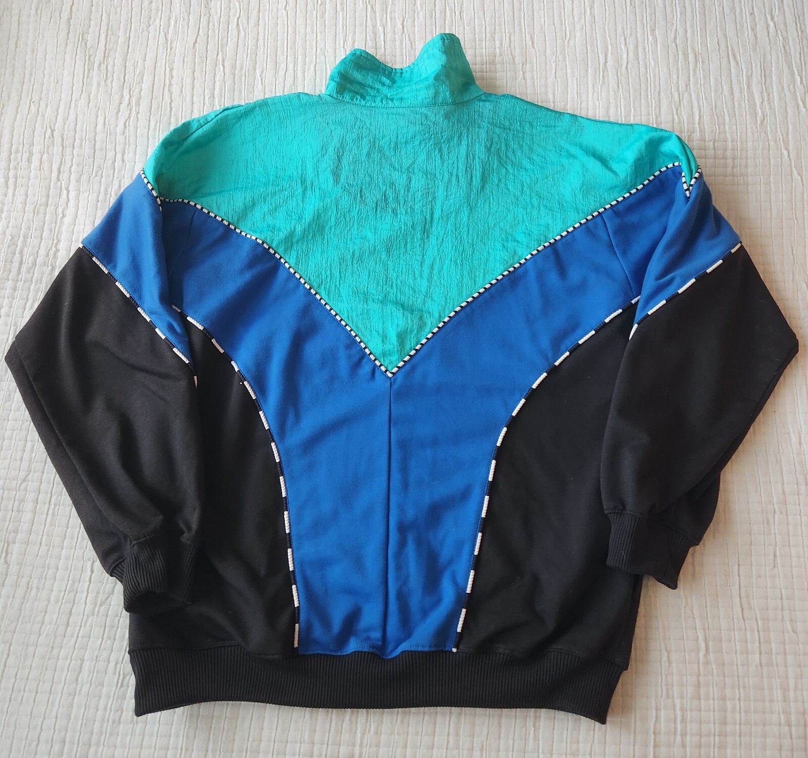Vintage 90s Lavon Pullover Windbreaker Half-Zip Track Jacket Women’s Medium