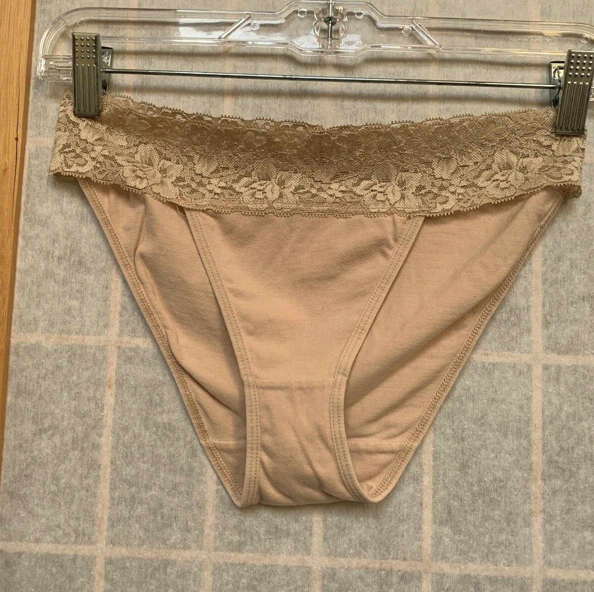 NWOT NEW YORK & COMPANY~ SIZE S ~ 95% COTTON LACE TOP PANTY