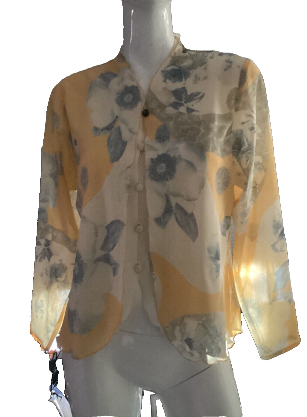 Vintage Bliss Boutique Blouse Japan Designer SZ 38 Large/Medium