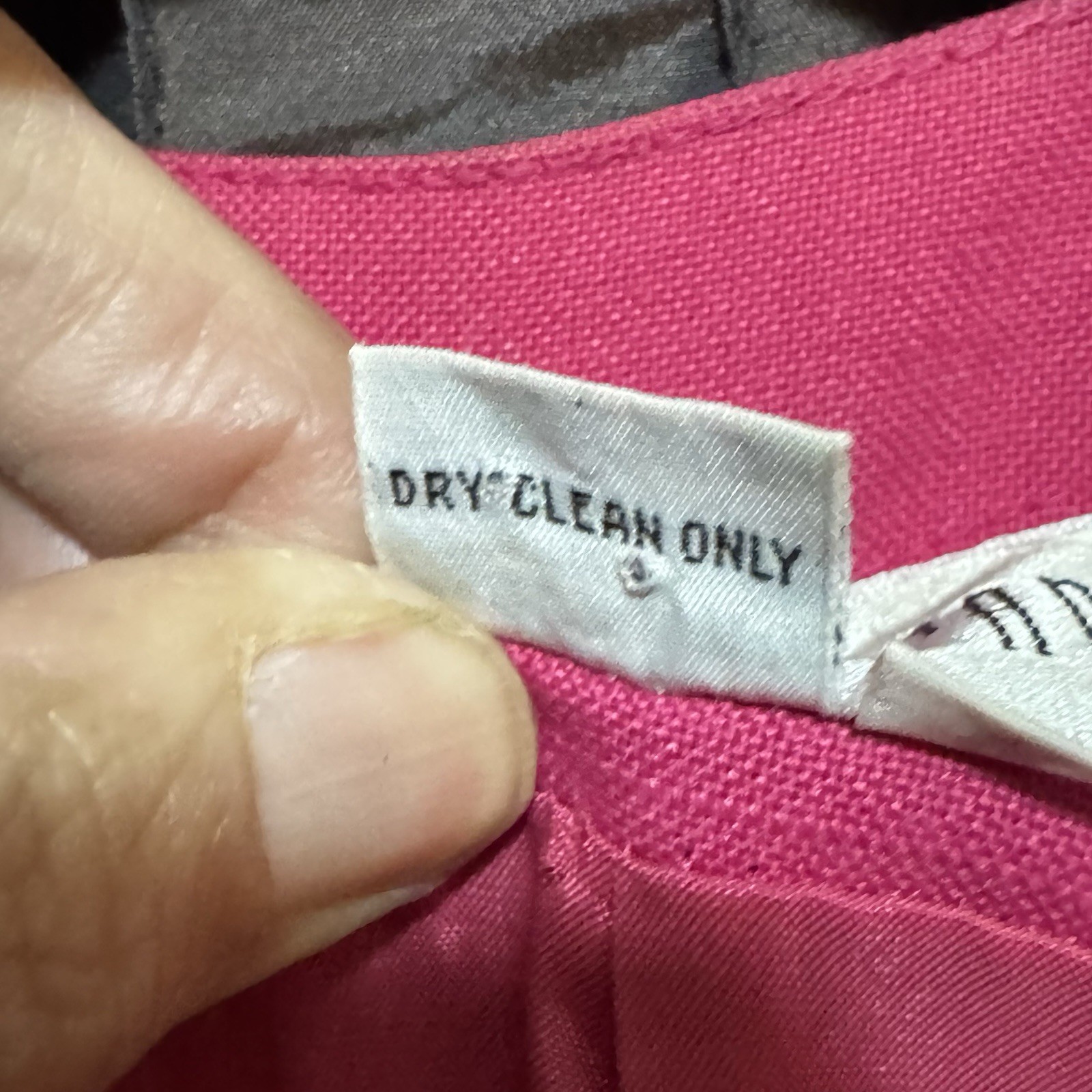 SK & Company Blue Lined 3/4 Sleeve Pink Open Blazer Lined Retro Vintage 80’s