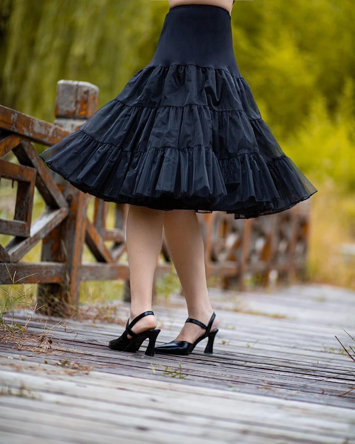 Vintage Knee Length Crinoline Petticoat – 1950s Style