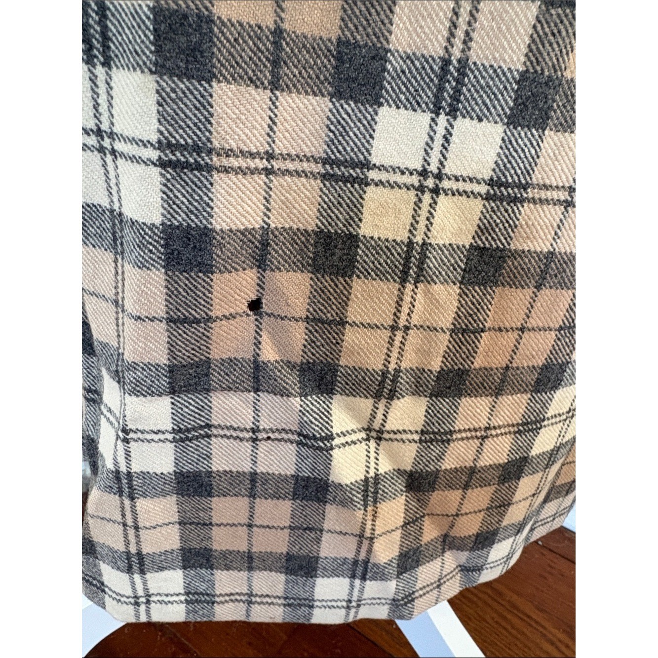 Vintage 100% Wool Scottish Plaid Scotland Kilt Pleated Midi Skirt size 38
