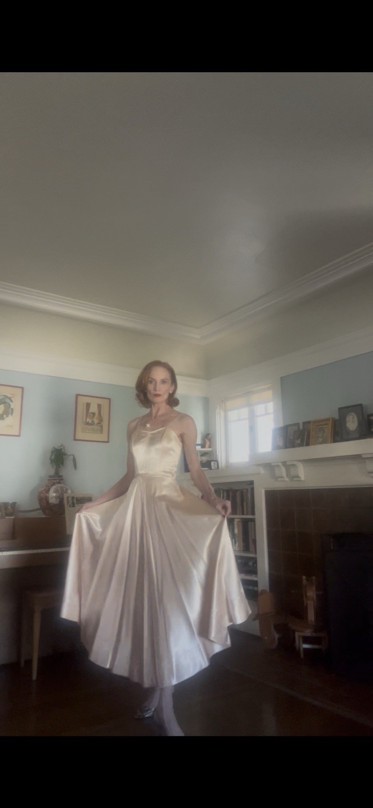 Fred Perlberg Dance Originals Dress 1940s