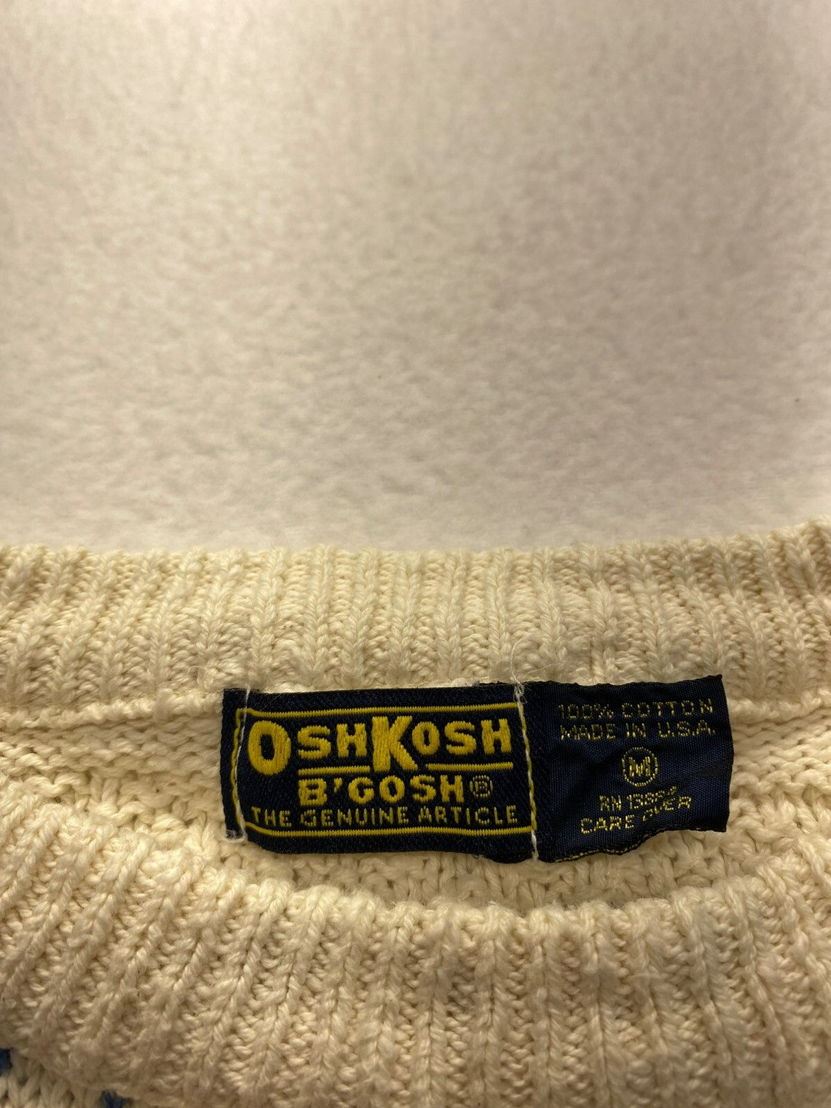 Women’s Vintage Oshkosh Sweater #3956