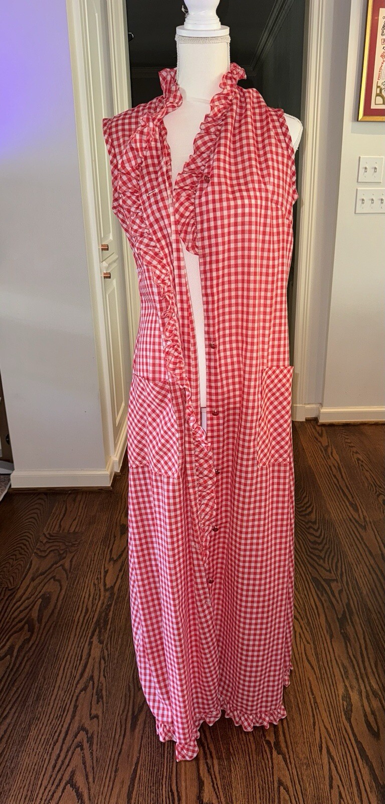 Vintage LOUNGE CRAFT original Med. Day Dress /Duster