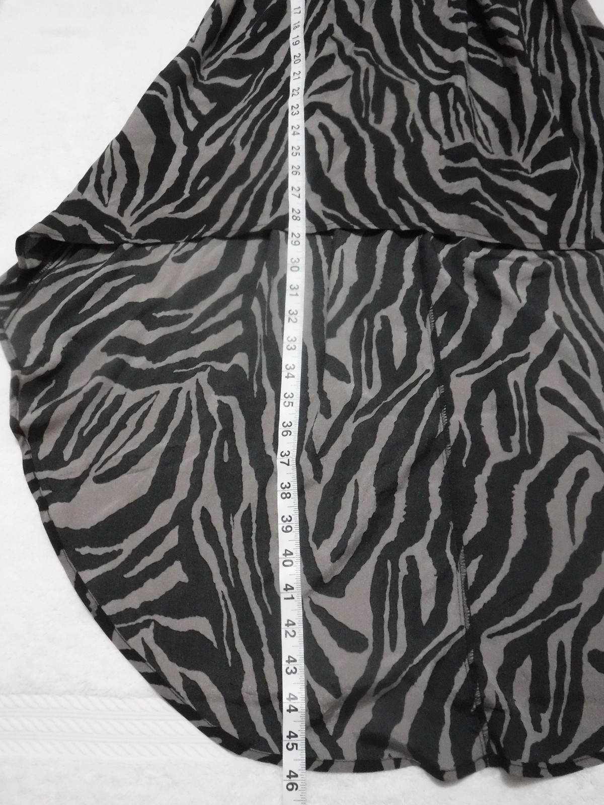 VTG 90s NWT FREDERICKS of HOLLYWOOD Bustier Asymmetrical Animal Print Dress Sm