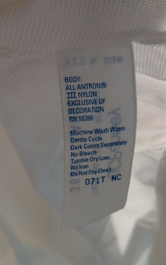 Vintage JC Penney Large White/Off White Long Half Slip Lace Trimmed Hem 3829 USA