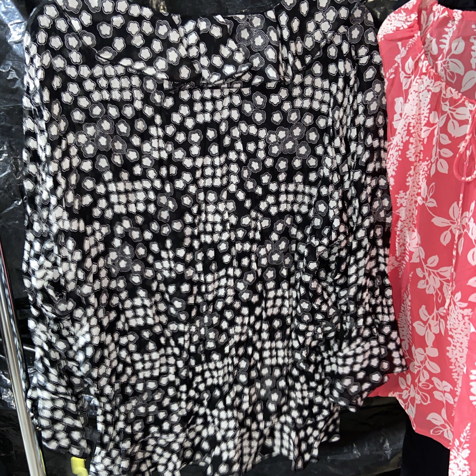 Blouse And Pants Size 16 Pants And XL Blouses Peach And Black 2 Tops 1 Pant