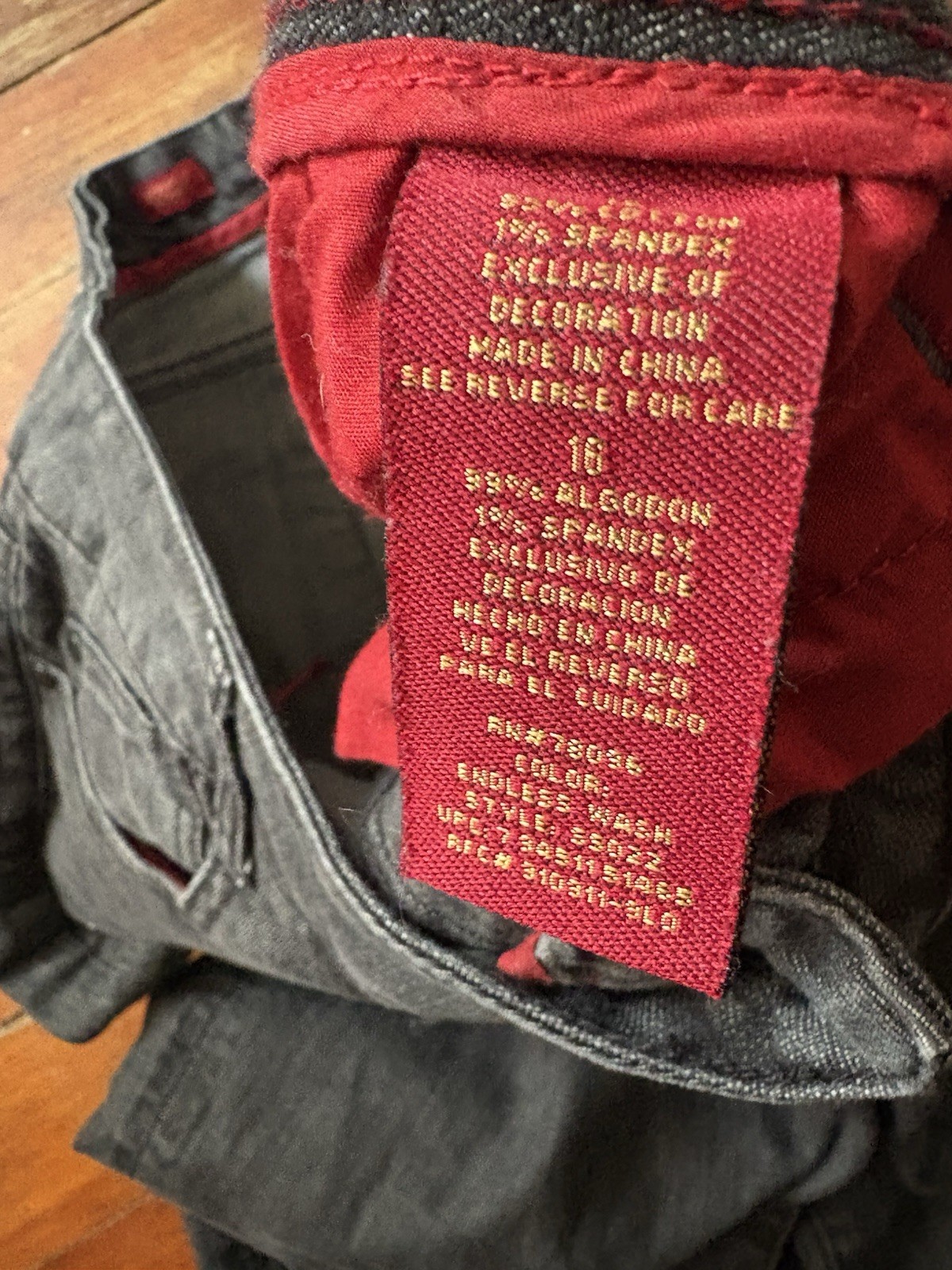 Sassoon Oh La La Women’s Blue Denim Bootcut Boogie Jeans 1980s Size 16 Mid Rise