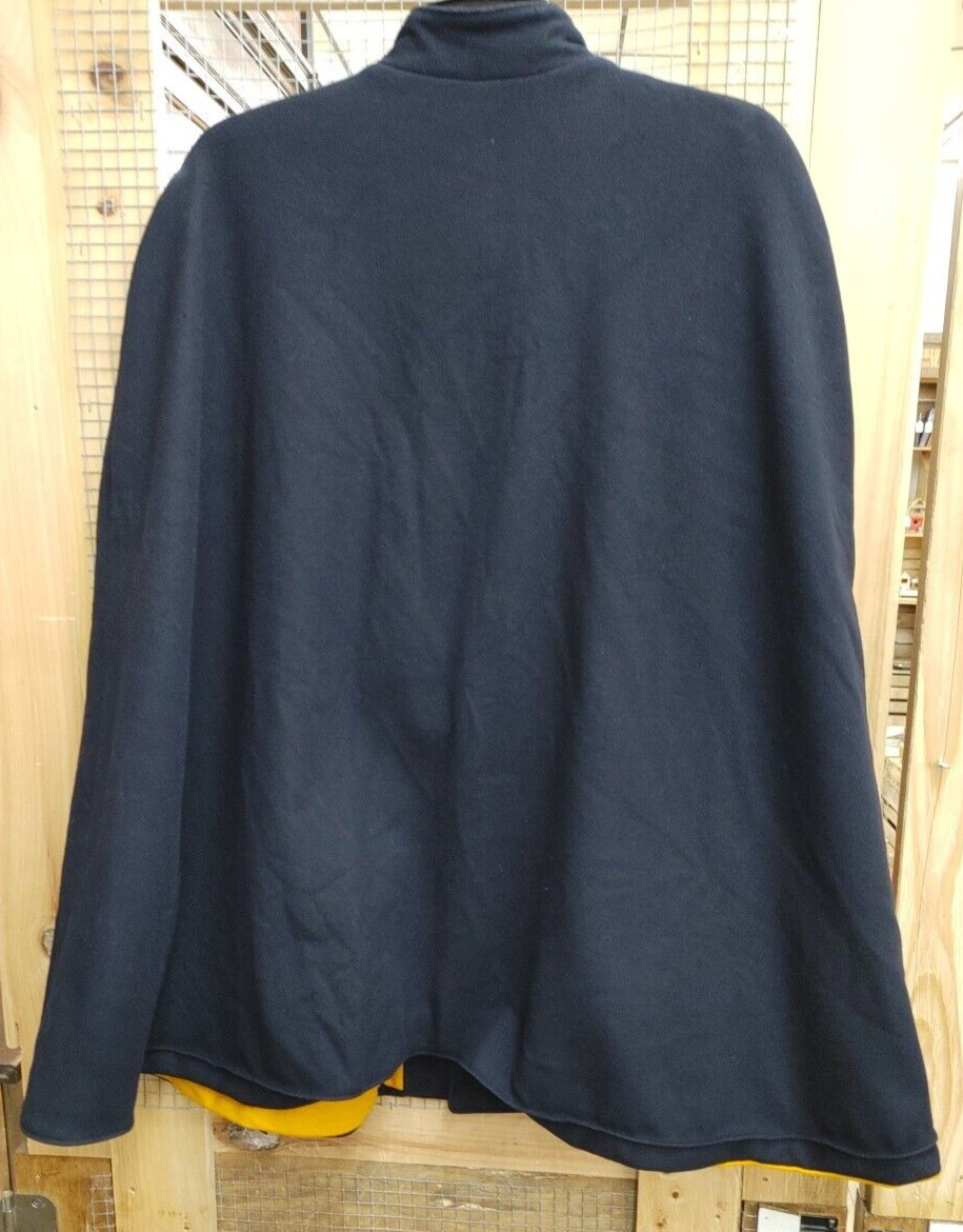 BRUCK’S Navy Blue Wool GSPN Nurses Uniform Cape Vtg 50s-60s Medical Geneva NY