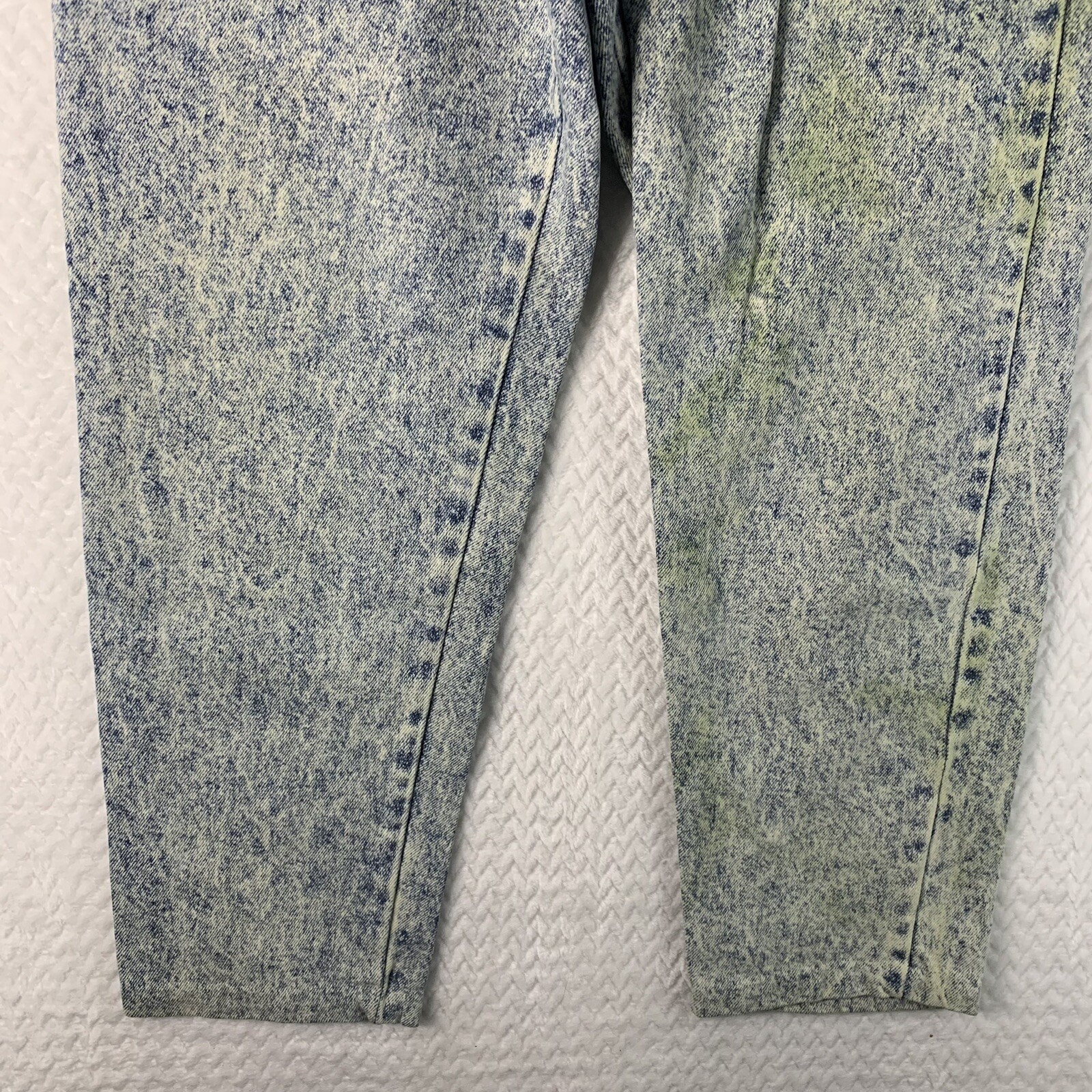 Vintage Congo Trader High Rise Mom Jeans Acid Wash Women’s Size 12 Made In USA