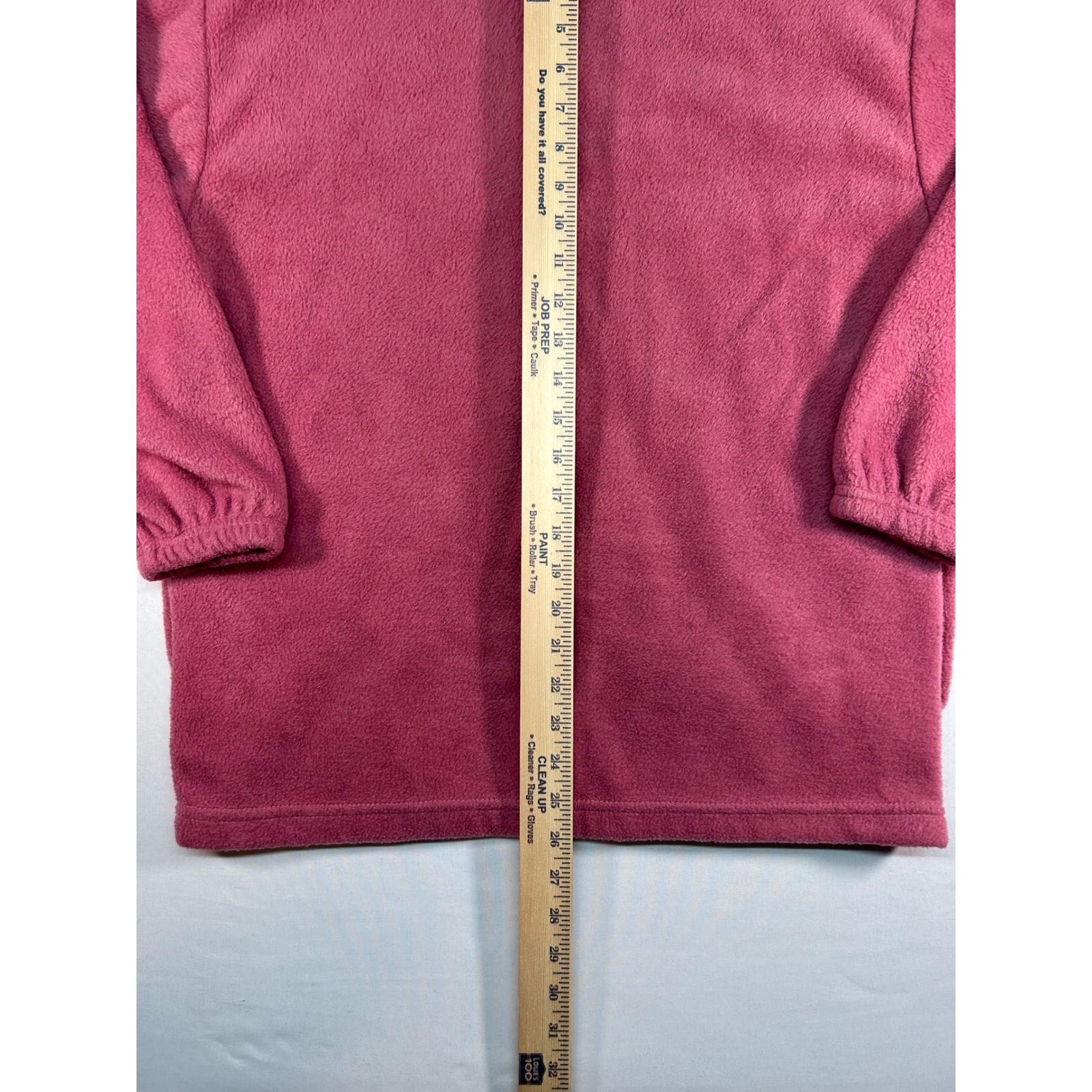 Tipsy Denali Park Alaska Fleece Jacket Womens Medium Pink Full Zip Pinecone