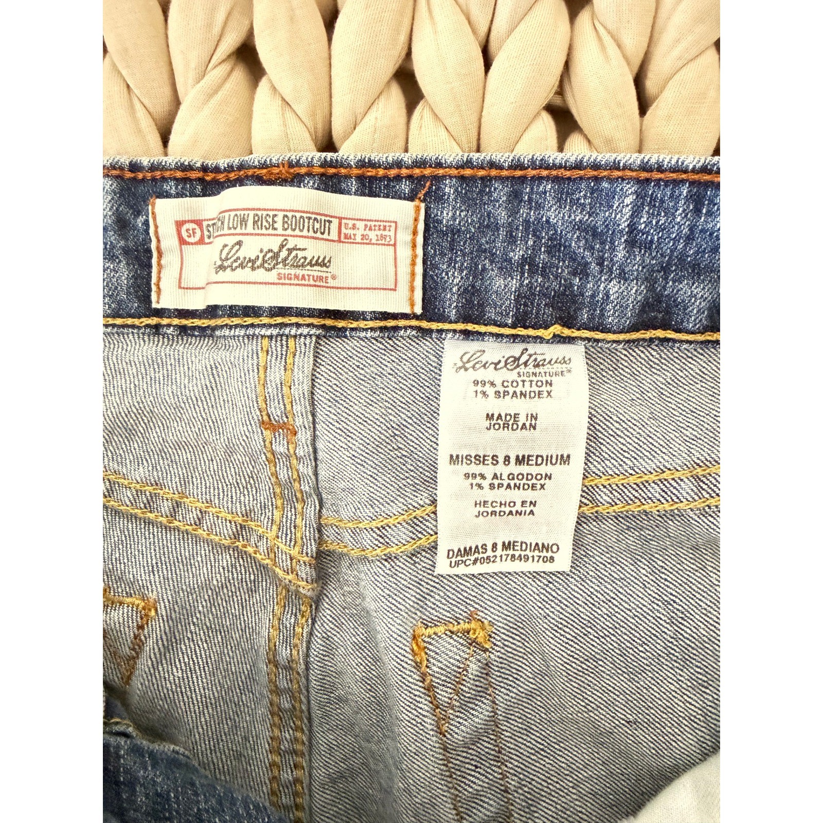 Vintage 2006 Levi Strauss Signature Gold Label Bootcut Jeans – Misses 8 Medium