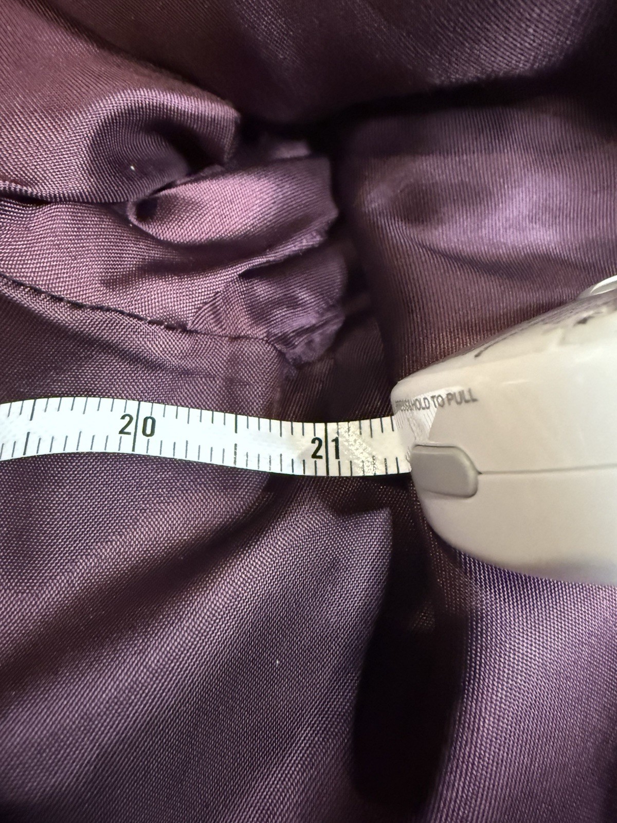 LLbean Women’s Blazer Cashmere and Wool Size 8 Deep Purple