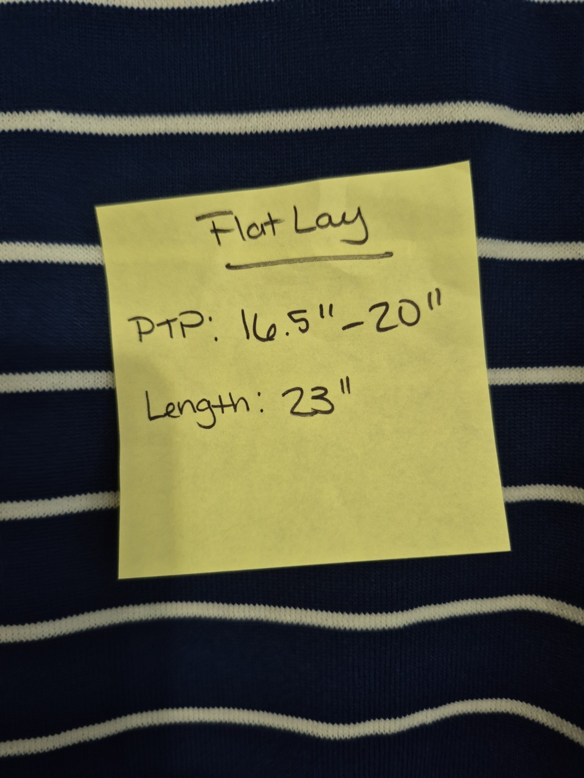 Vintage 70s Style Blue White Striped Ribbed Turtleneck Back Zip Women -Small