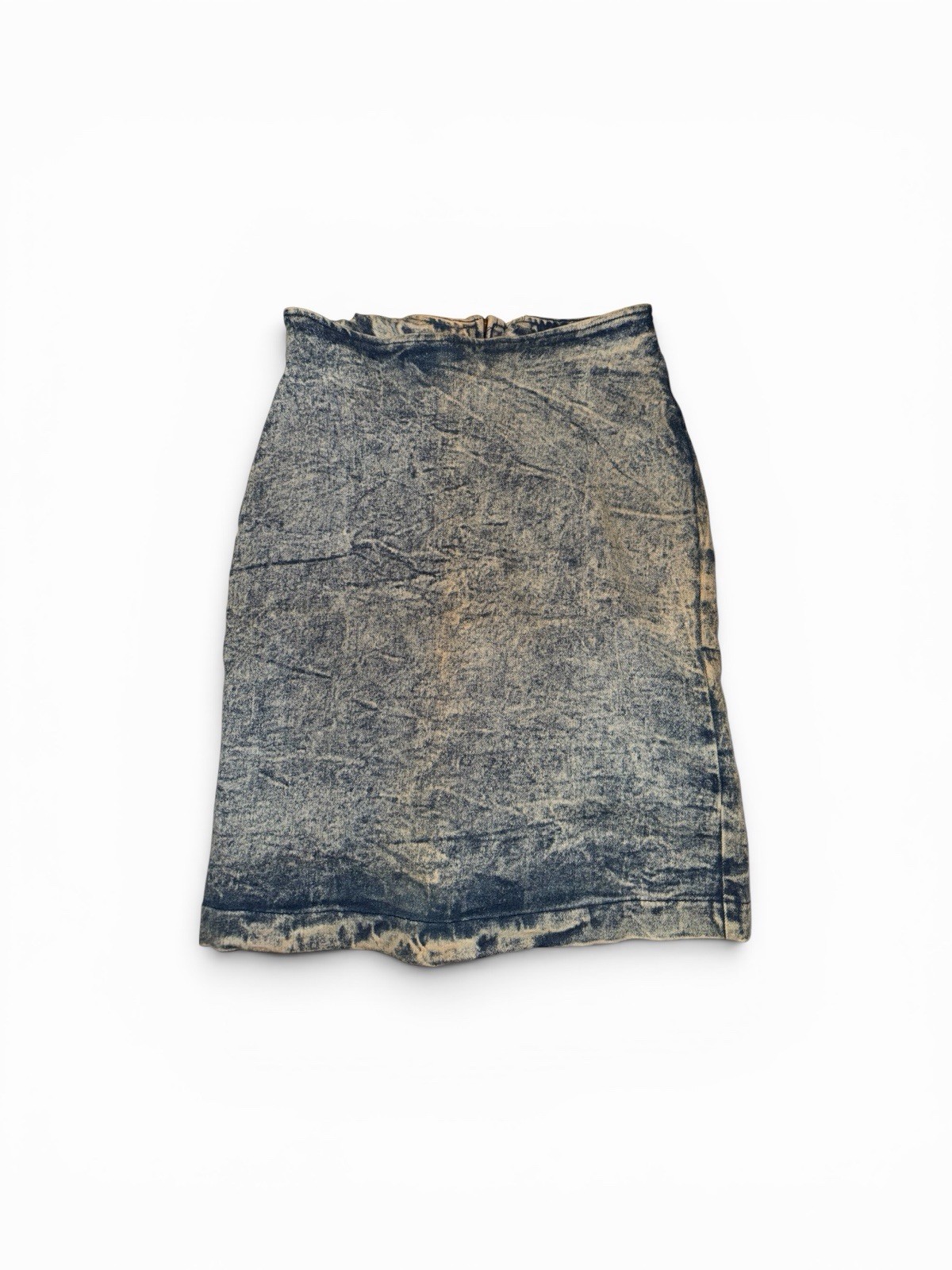 NWT Vintage Made in the Shade Acid Wash Denim Skirt High Waisted Size 11 USA