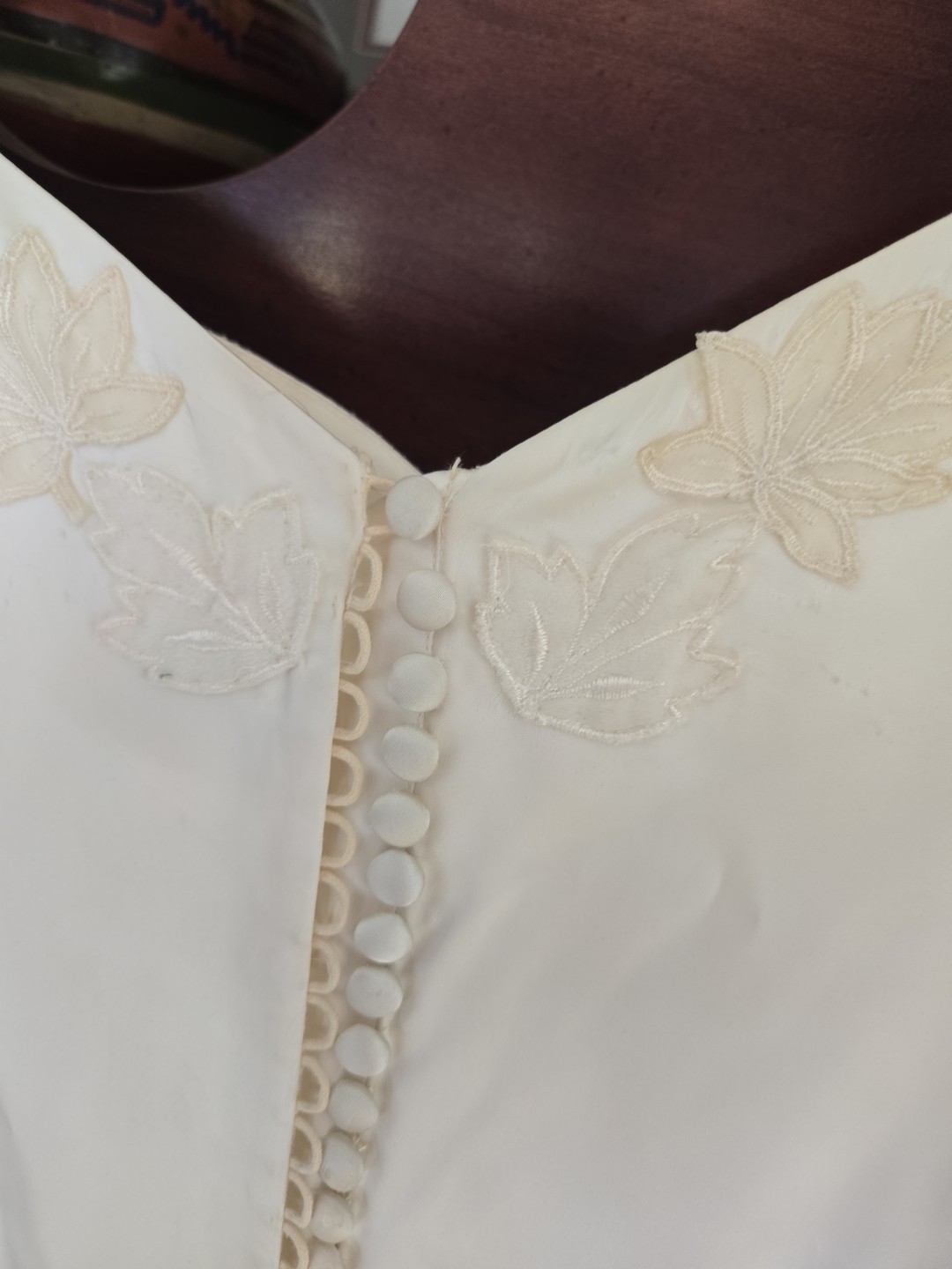 Vintage Ivory Cream Wedding Gown Dress /petticoat /veil Make Offer