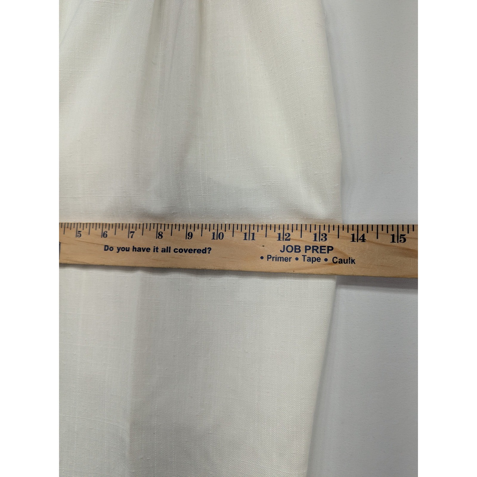 Stockton of Dallas Vintage Cream Pleated High Rise Straight Leg Trousers Size 18