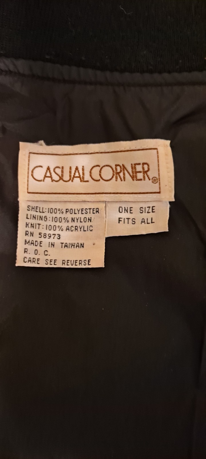 Vtg 80’s Casual Corner Art to Wear Bold Animal Print Dots Abstract Bomber Jacket