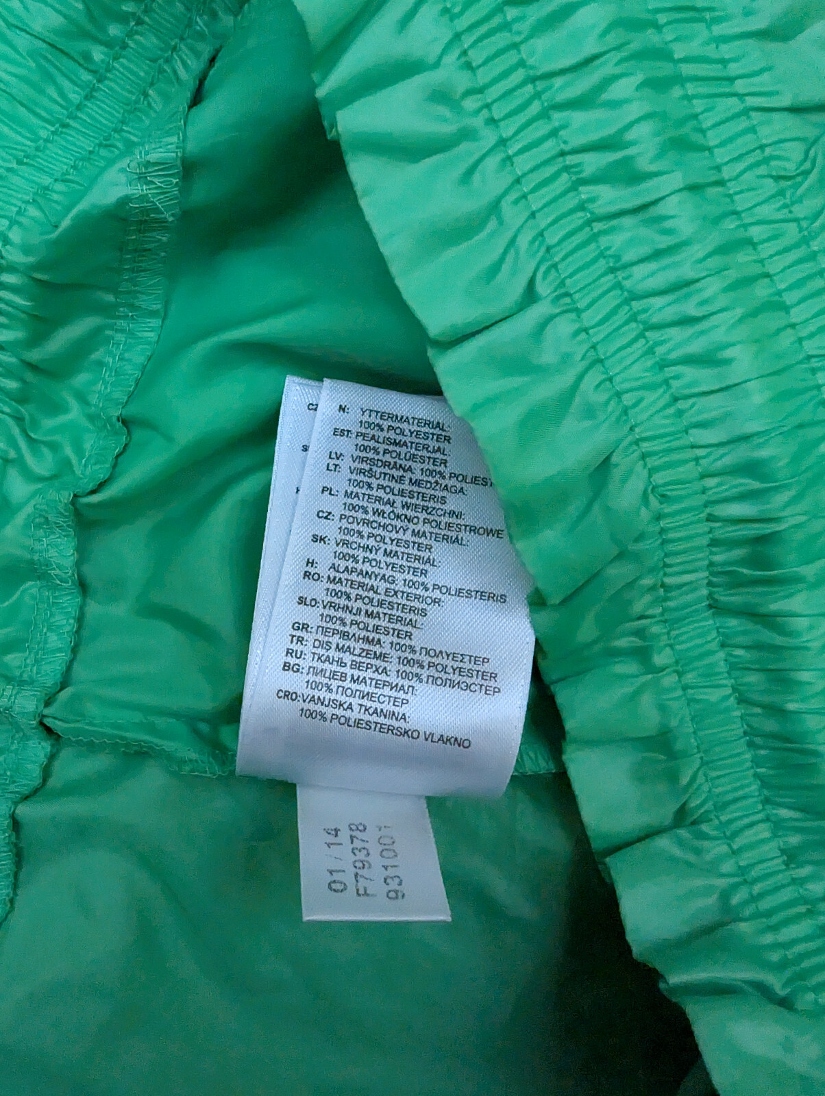 Adidas Glanz Shorts Running Womens Gym Running Sprinter 34 Retro Green Casual