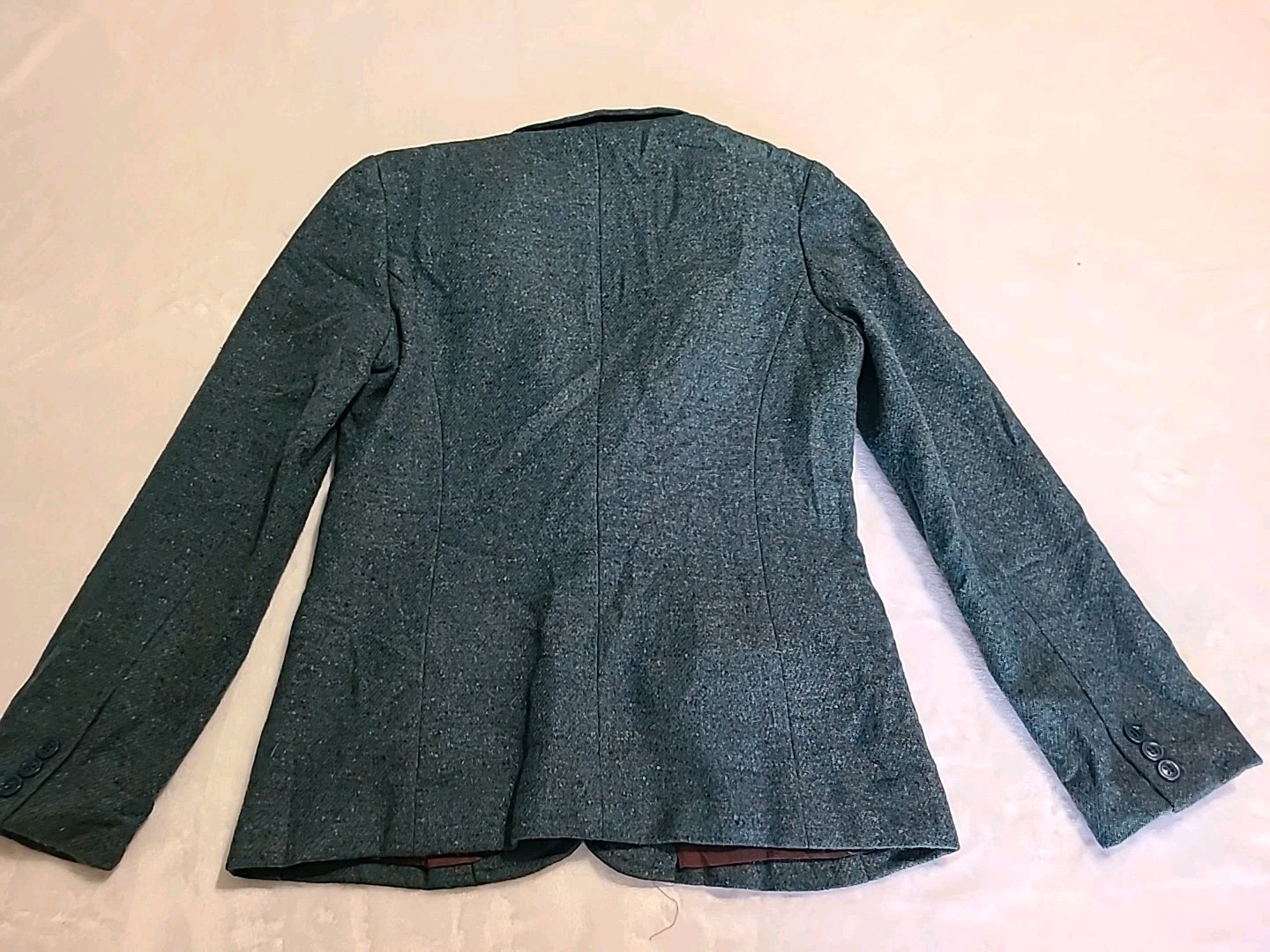 VTG Adolfo Esprit Women’s Wool Coat Green Size 6