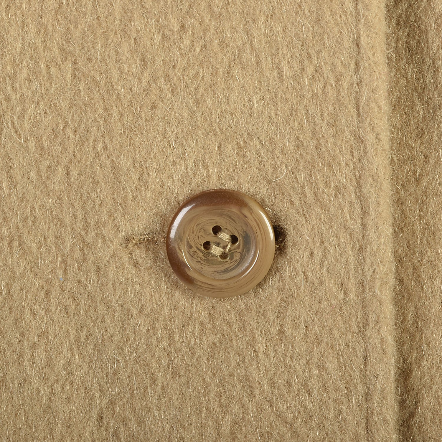 XL 1970s Tan Wool Coat Winter Raglan Sleeve Comfortable Classic Car Coat
