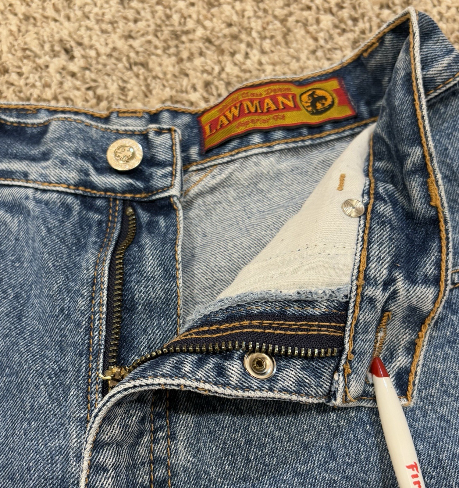Vintage Bareback Lawman Jeans
