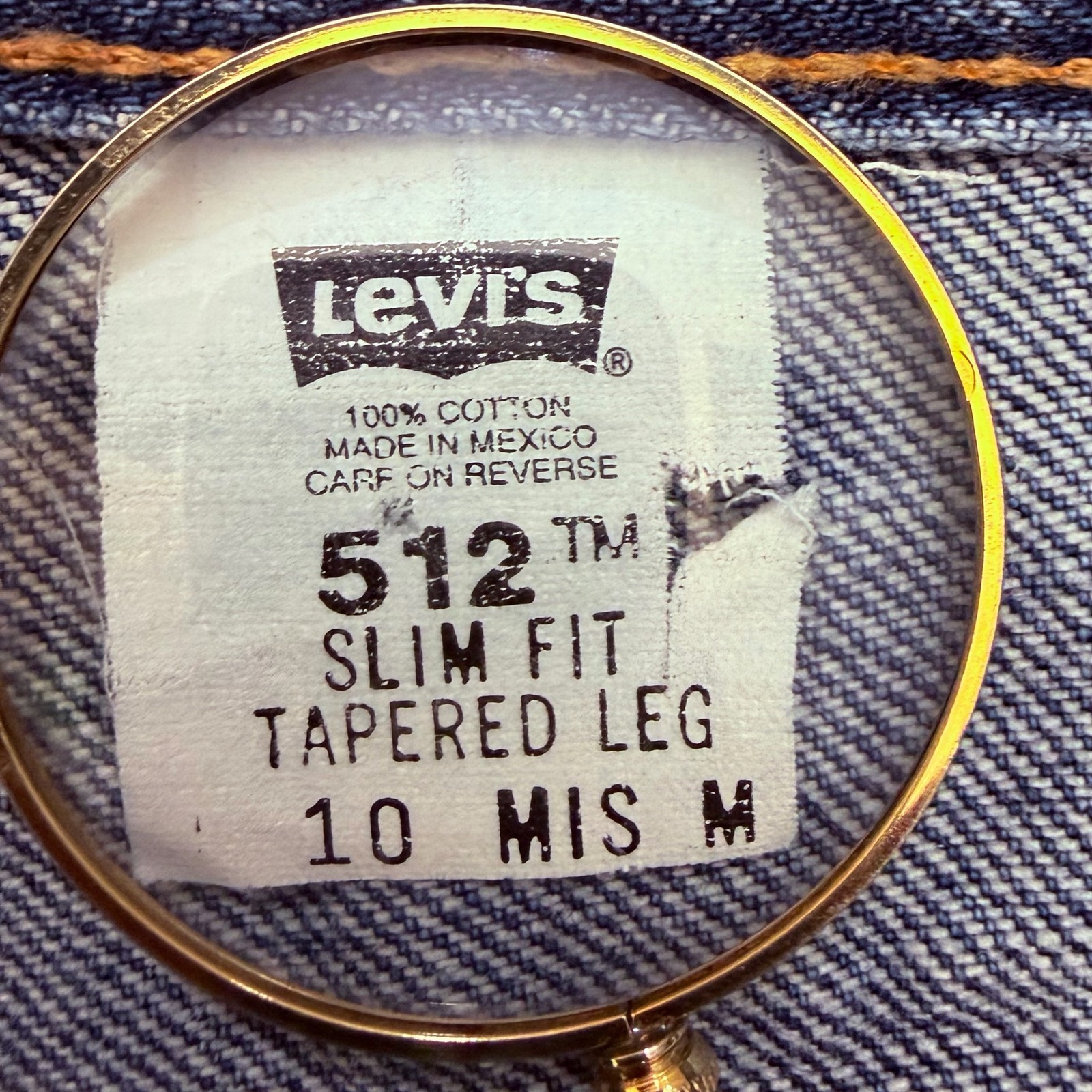 Vintage Levi’s 512 Women’s Slim Fit Size 10 Tapered Leg Medium Wash Blue Jeans