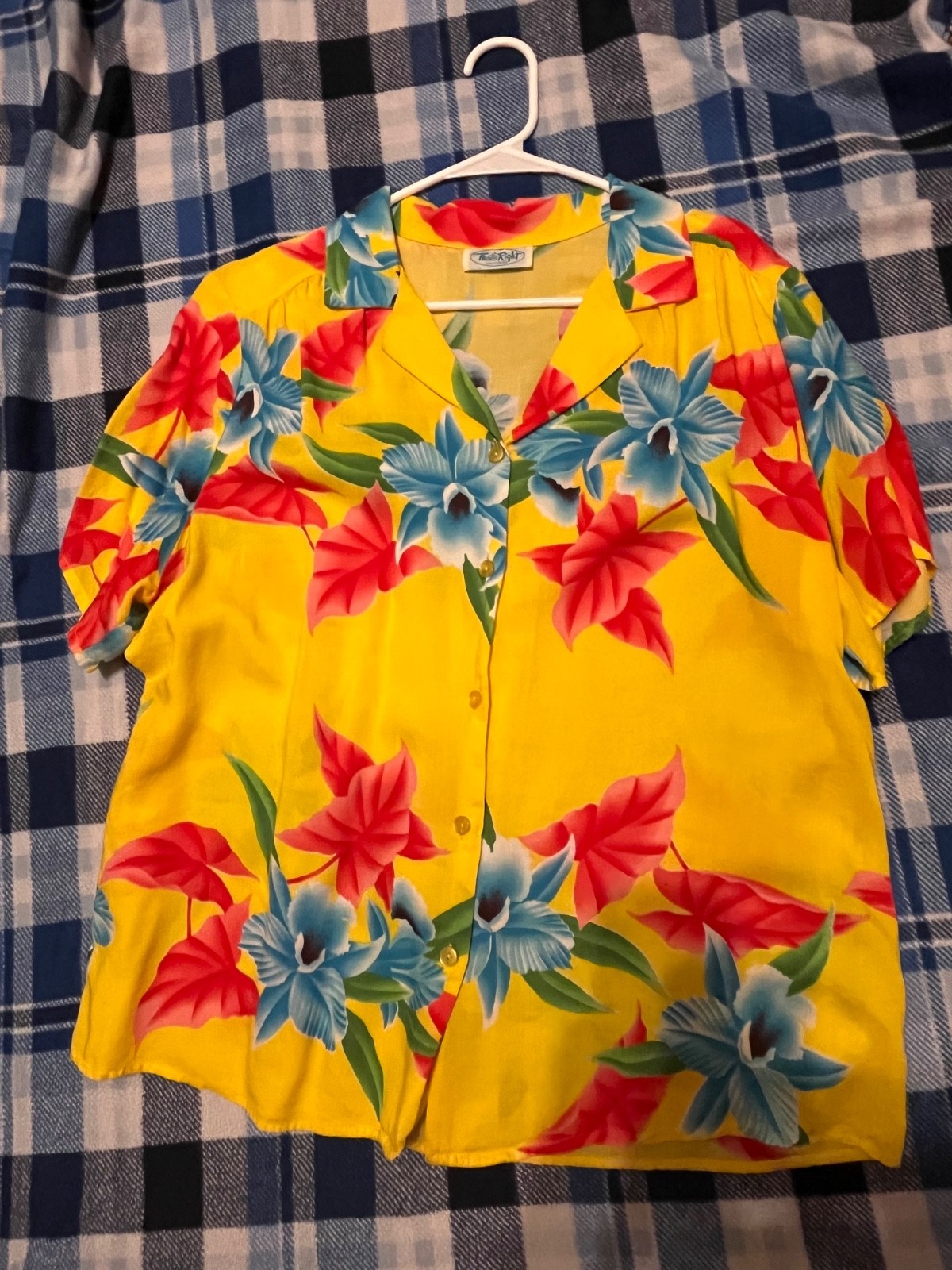 80s That’s Right California Tropical Button Up