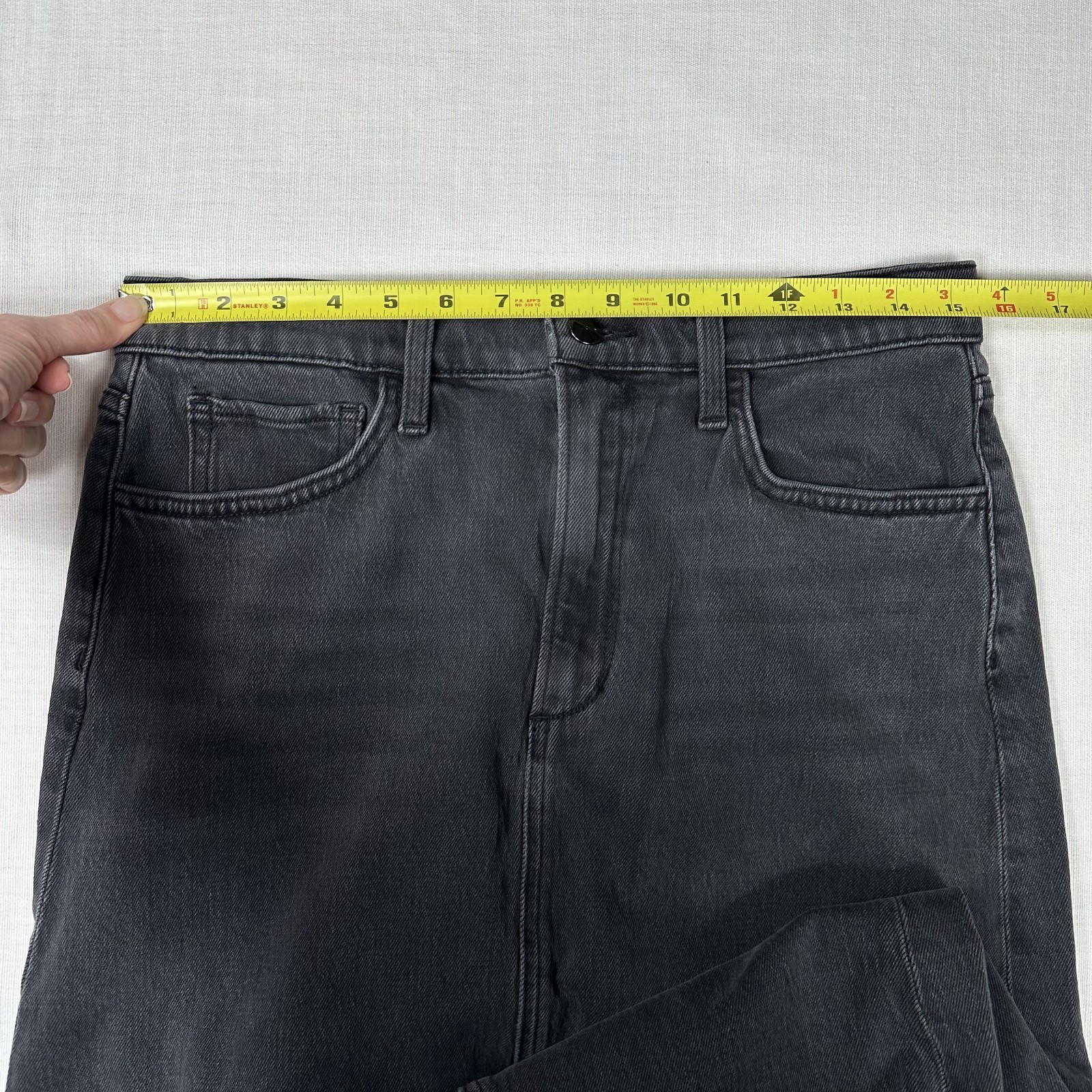 Joes Womens The Tulie Denim Midi Skirt Size 30 Black/Gray Cowgirl Western 90s