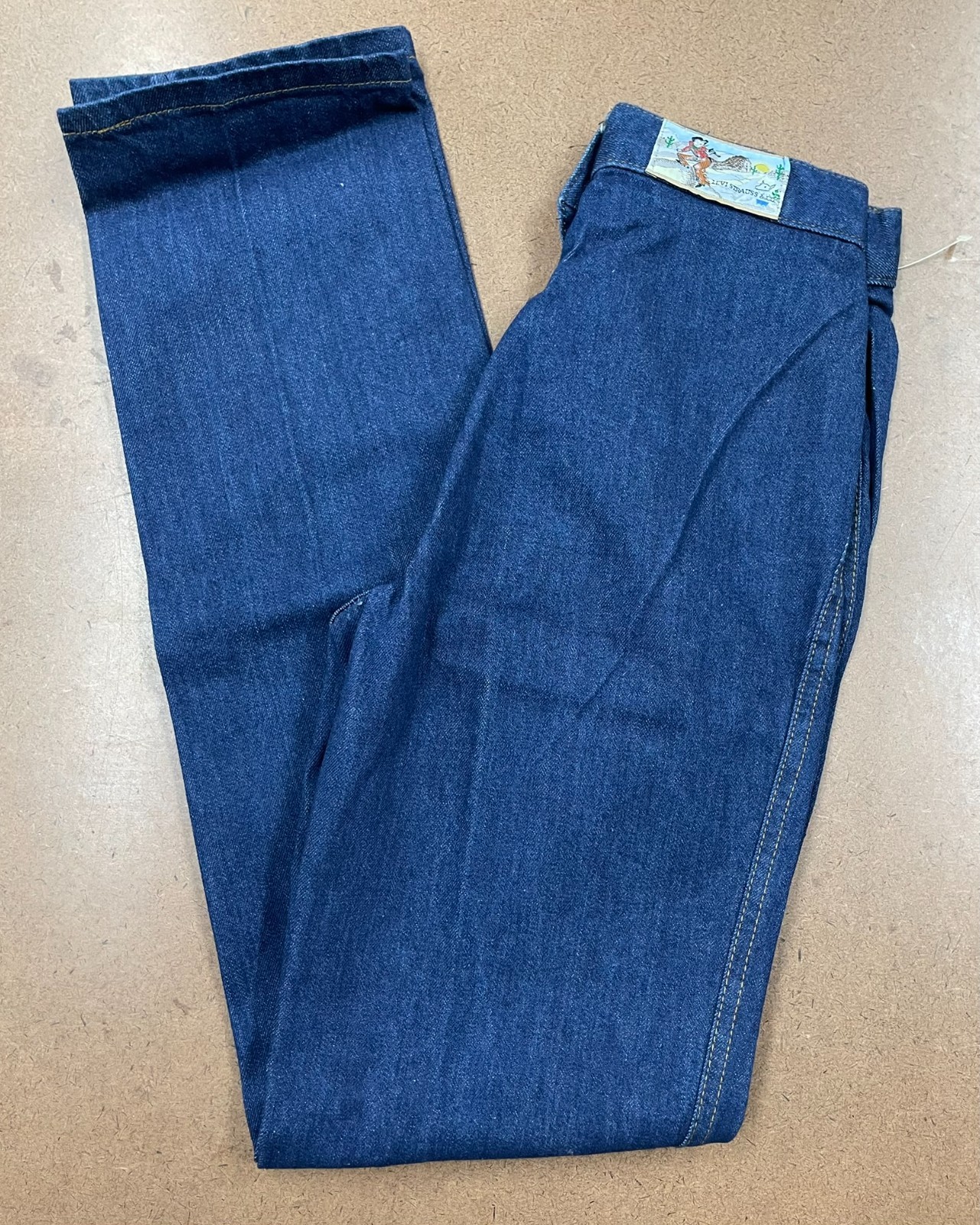 Vintage 70s/80s Sun-Klass Sun-Kist High-Rise Dark Wash Denim Jeans