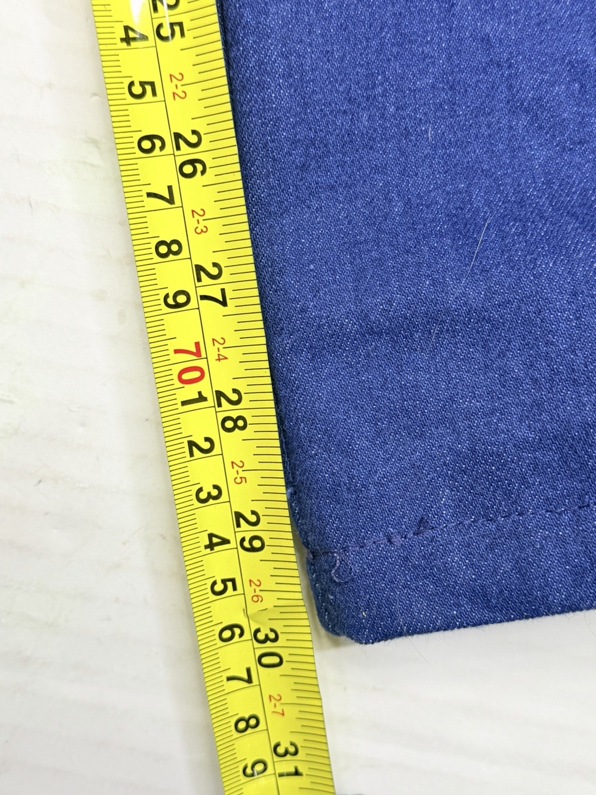 Vintage 70s Arpeja Organically Grown Jeans Women’s 11 Blue Wide Leg