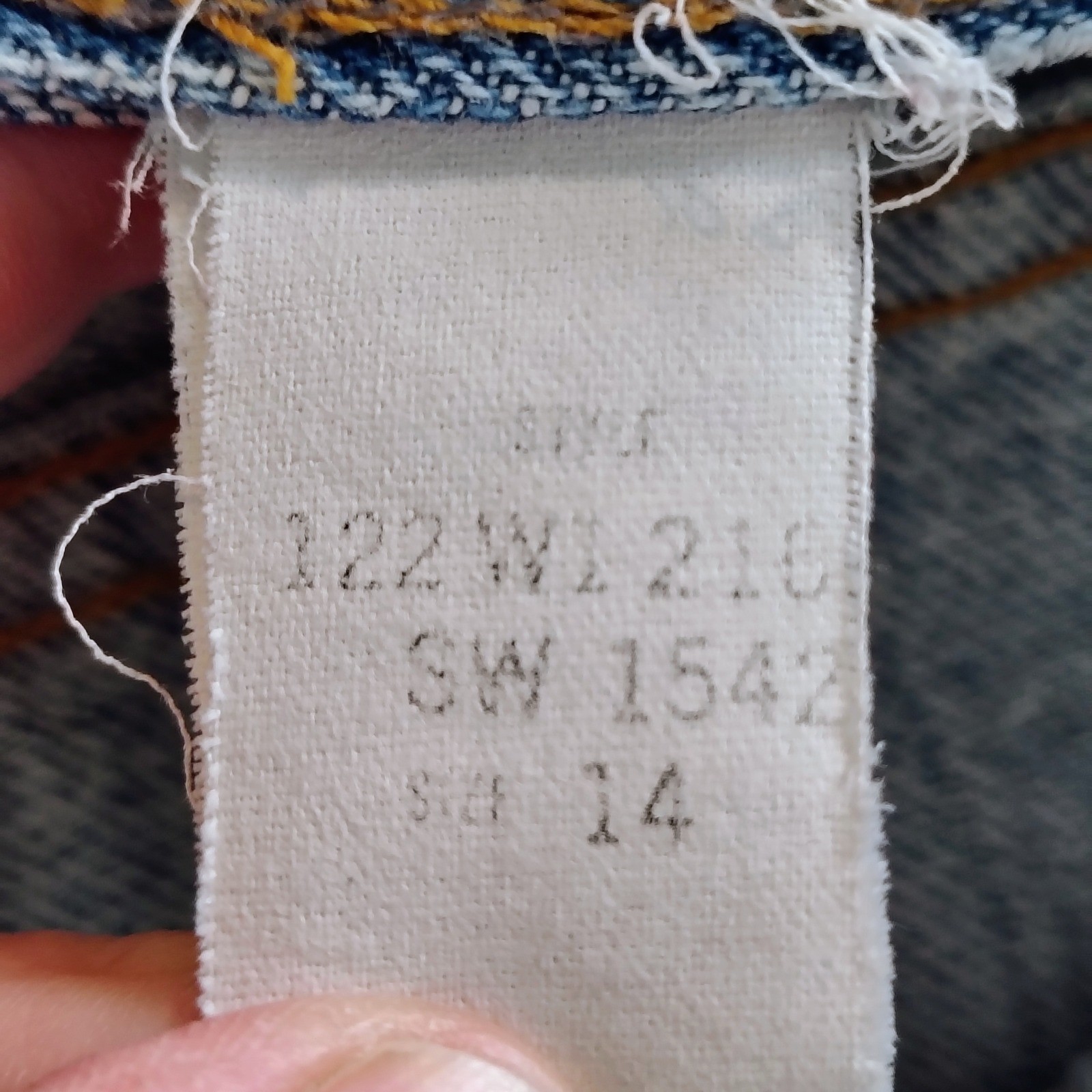 Vintage Sasson Modern Basics High Waisted Mom Jeans Acid Wash Made in USA Sz 14