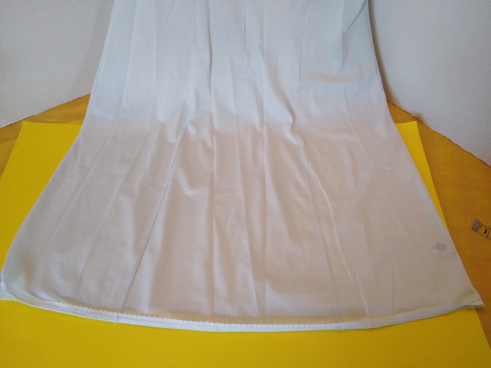 Slip Vintage Full Slip Dress Chemise European SZ L DESIREE Pale Blue w/Lace