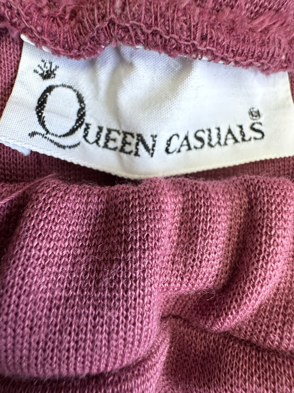 Vintage Queen Casuals Midi Skirt Pink 1960s Chic 36-40 Elastic Waist rose