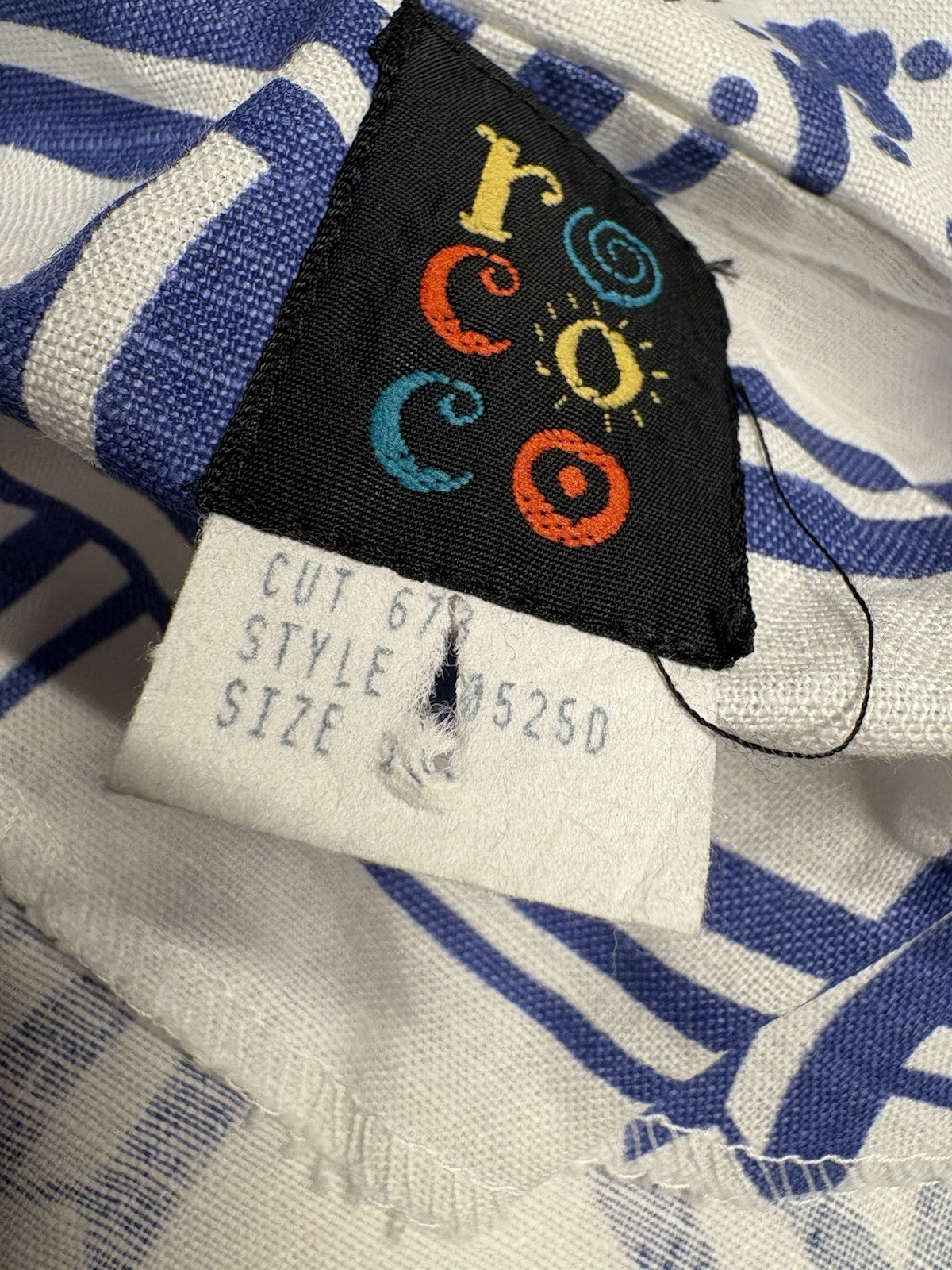 VTG COTTAGECORE Sailor Collar PRARIE Rococo Dress Girls XL WOMENS 2XS EUC LINEN