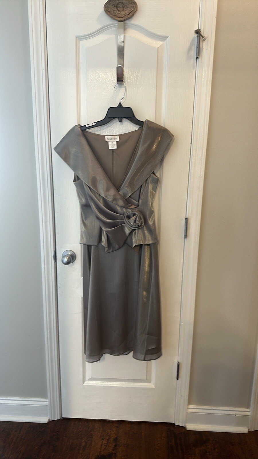 Vintage Chadwick’s Brushed Nickel Formal Dress