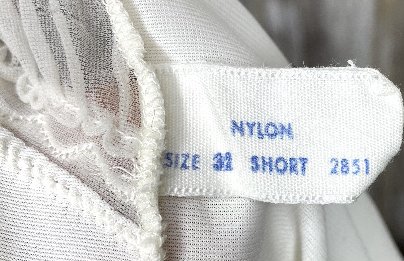 Vintage Val Mode Nylon Nightgown Size 32 Short