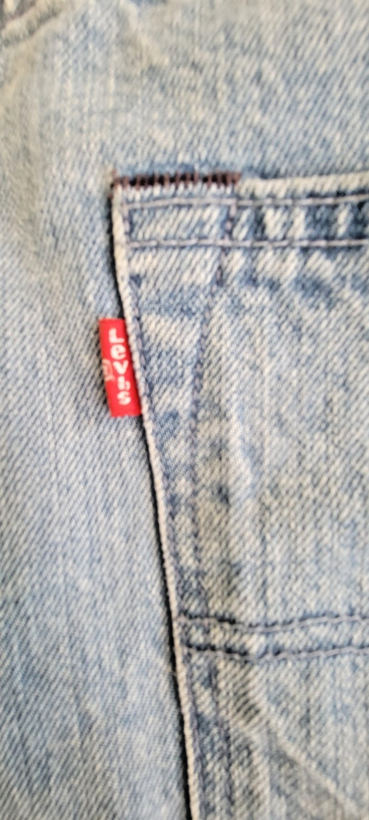 Levi’s 501 Selvedge Redline Made in USA Cut Off Shorts SZ 38X24’5