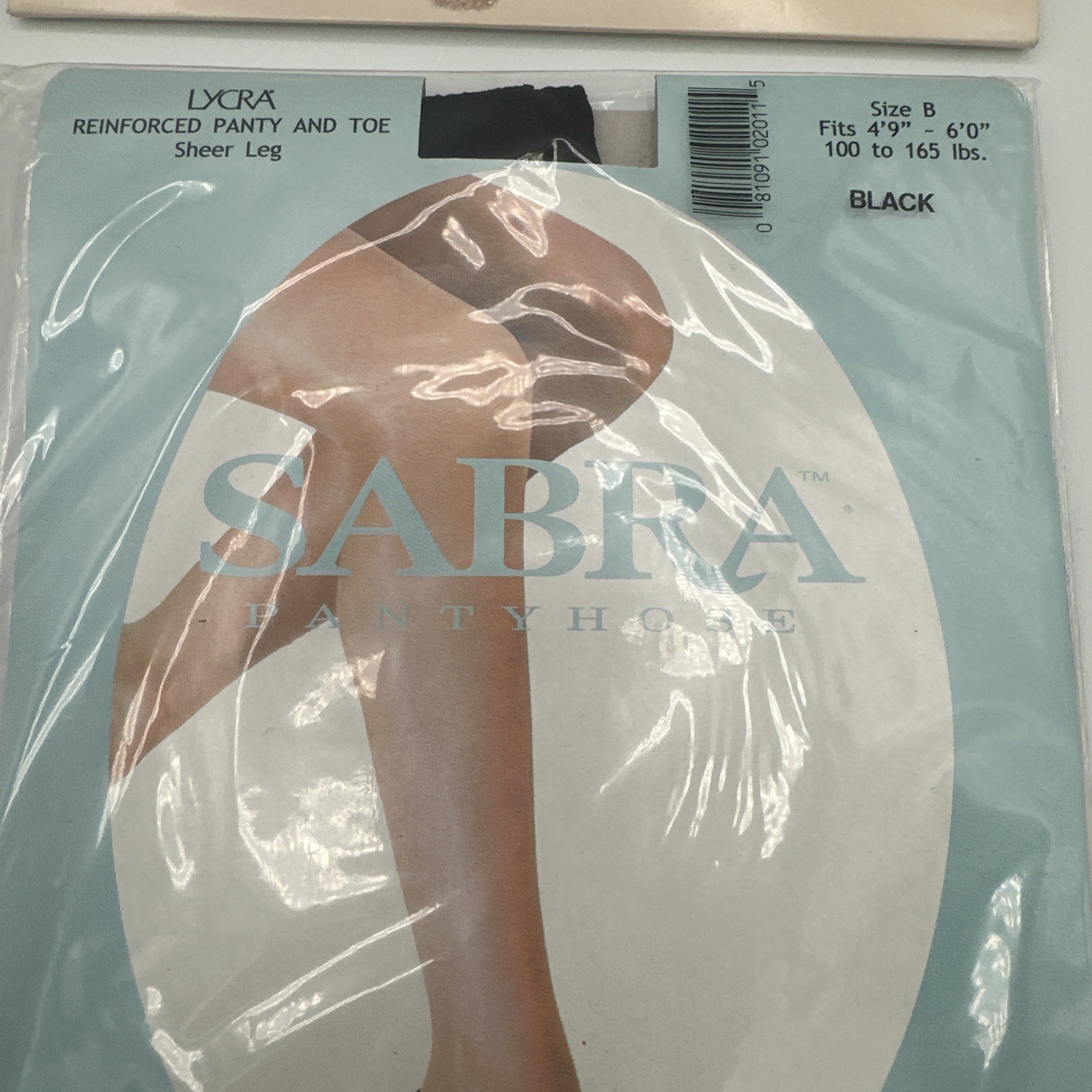 Vintage Pantyhose Bundle Sz B Medium Hanes Burlington Sabra Fashion Bug Set 4pk