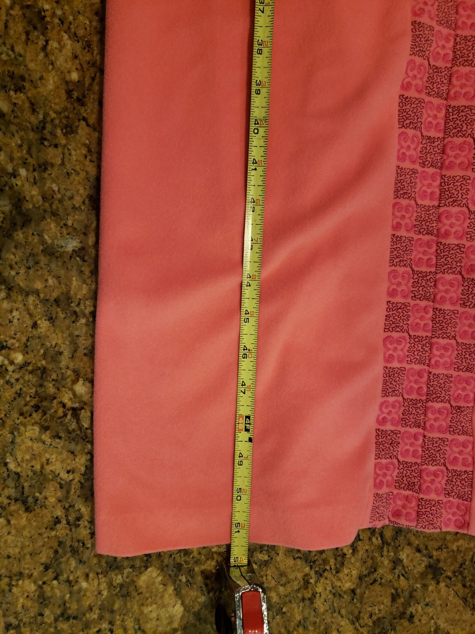 Vintage SEARS Women’s Best At Home Wear Perma Prest Zip Up Pink Housecoat