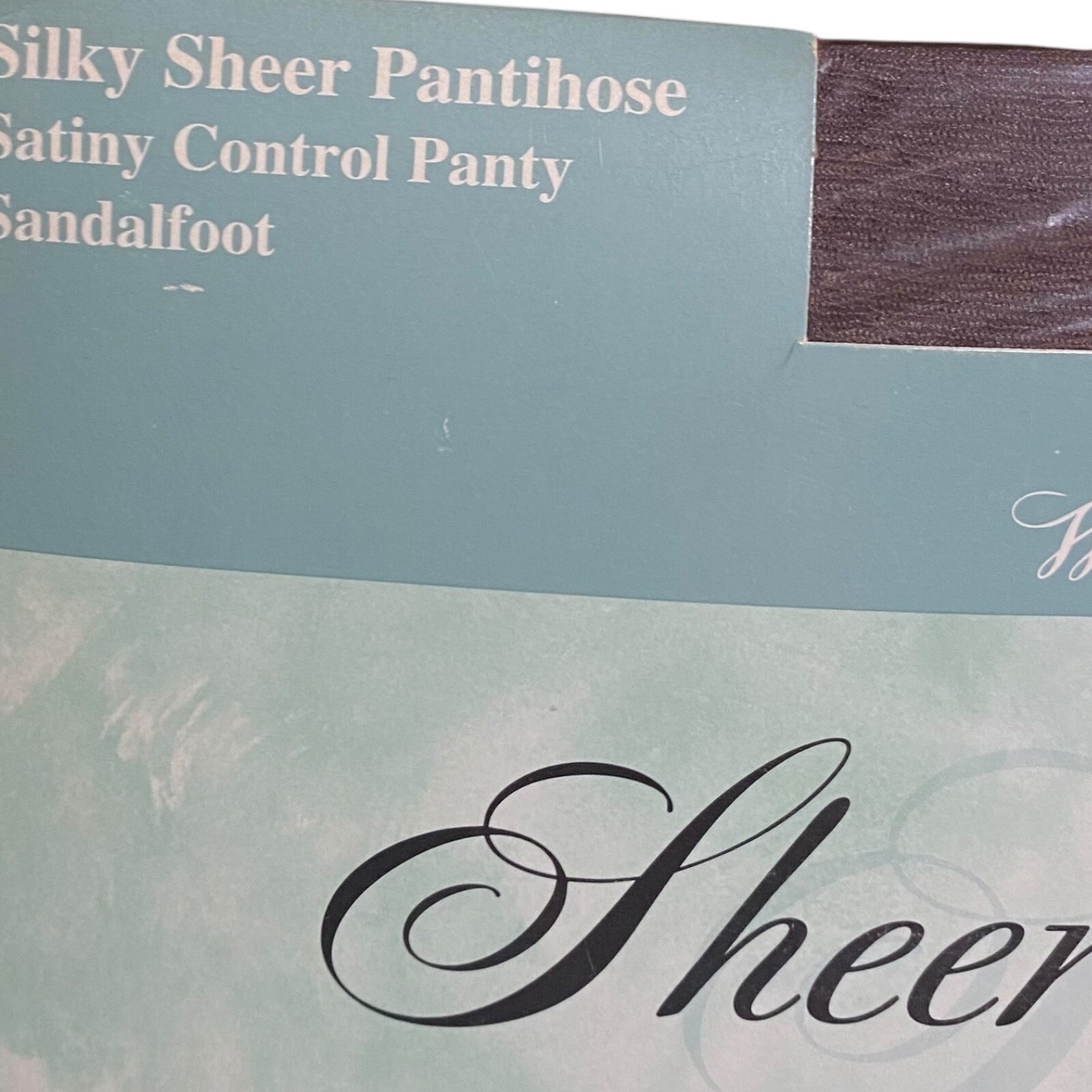 Wellington Sheer Caress Control Top Pantyhose Queen Short Smoke Grey 88 NOS