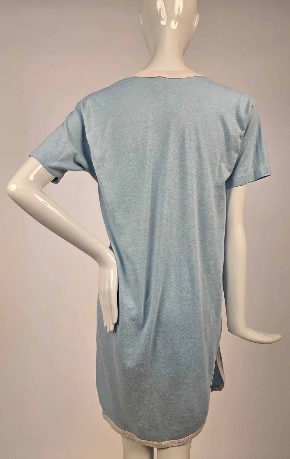 CUTE RACCOON DEADSTOCK VINTAGE 1980’S OVERSIZED PAJAMA TSHIRT SHIRT